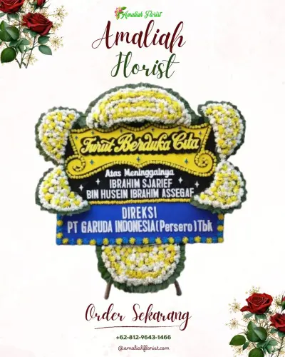 Papan Bunga Duka di Sindang Jaya